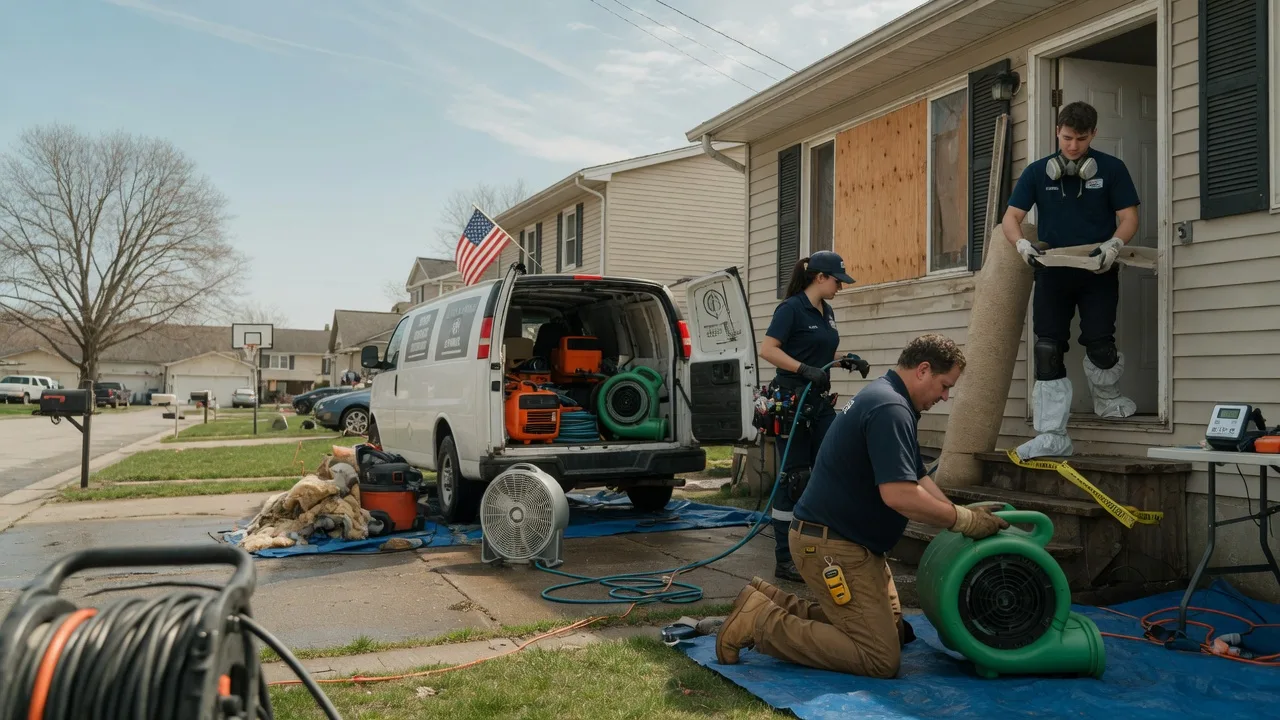 Water Damage Restoration in Bomont, WV near me